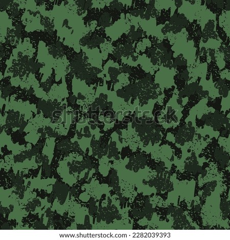 Camouflage Seamless Brown Camouflage Seamless Pattern. Black Repeated Halftone Graphic Print. Green Repeated Soldier Vector Clouds. Khaki Repeated Army Vector Art. Camoflage