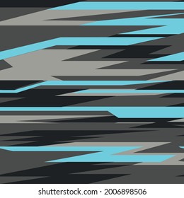 Patrón geométrico sin fisuras de camuflaje. Resumen de camo de cifras. Textura sin fin para tejidos y textiles. Ilustración del vector