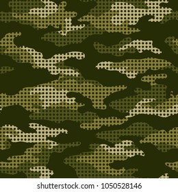 Camouflage seamless pattern.