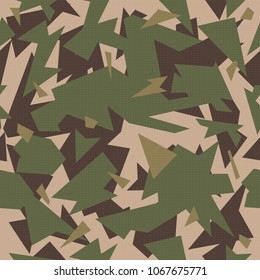 Camouflage seamless pattern