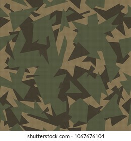 Camouflage seamless pattern