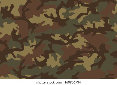 Camouflage seamless pattern