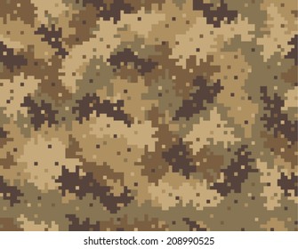 Camouflage seamless pattern