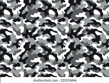 Camouflage seamless pattern