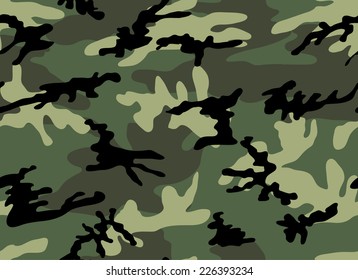 Camouflage Seamless Pattern