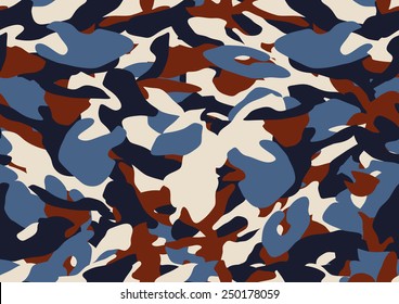 Camouflage seamless pattern.