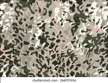Camouflage seamless pattern