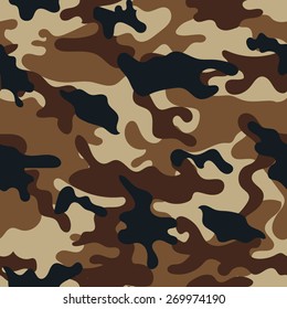 Camouflage seamless pattern.