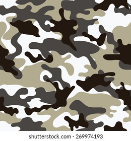 Camouflage seamless pattern.