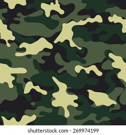 Camouflage seamless pattern.