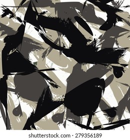 Camouflage nahtloses Muster.