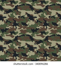 Camouflage seamless pattern.