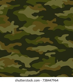 Camouflage seamless pattern