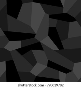 Camouflage seamless pattern. Abstract geometric vector military backgound.