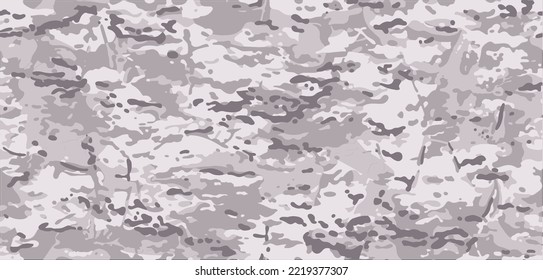 Camouflage seamless pattern. Abstract Military Camouflage Background. Vector illustration.