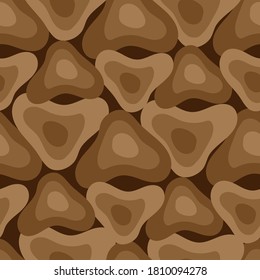Camouflage seamless pattern with abstract triangular shapes. For fabric, tile, interior design, or gift packaging . Vector background