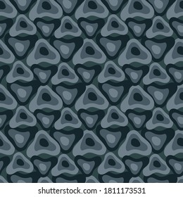 Camouflage seamless pattern with abstract triangular shapes. For fabric, tile, interior design, or gift packaging . Vector background