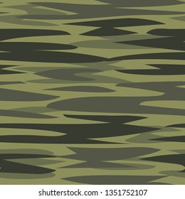 Camouflage seamless pattern. Abstract vector background.