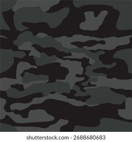 Camuflaje sin fisuras patrón de fondo para la impresión textil de la tela