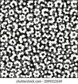 Camouflage seamless pattern background. Seamless leopard, ocelot or wild cat fur pattern print. Animal skin stylized vector background.