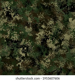 Camouflage seamless pattern background masking camo repeat print