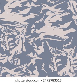 Camouflage seamless pattern. Camouflage background.seamless pattern with abstract hand drawn elements. vector illustration  for designing prints on fabrics, clothes, packaging, walls