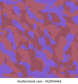 Camouflage seamless pattern. Camo fashion seamless print
