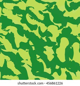 Camouflage seamless pattern. Camo fashion seamless print