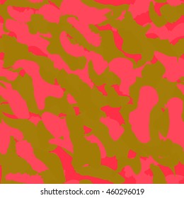 Camouflage seamless pattern. Camo fashion seamless print