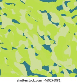 Camouflage seamless pattern. Camo fashion seamless print