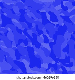 Camouflage seamless pattern. Camo fashion seamless print