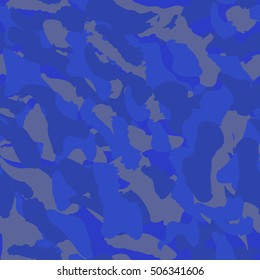 Camouflage seamless pattern. Camo fashion seamless print