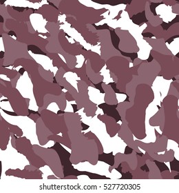 Camouflage seamless pattern. Camo fashion seamless print