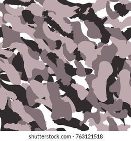 Camouflage seamless pattern. Camo fashion seamless print. Marble swimwear vector design. Natural organic camouflage texture. Military chic art. Modern repeat pattern. Boho retro trendy fabric. Green.