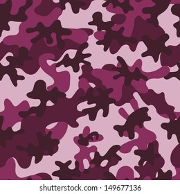 Camouflage Seamless Pattern. Can be used for wallpaper, pattern fills, web page background, surface textures.