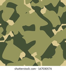 Camouflage Seamless Pattern. Can be used for wallpaper, pattern fills, web page background, surface textures