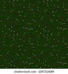 Camouflage seamless pattern in different shades of green color. Vector camo print for clothes, backdrop for sites, wallpaper etc.