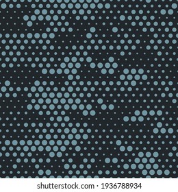 Camouflage seamless pattern. Digital camo. Modern print on fabric on textiles. Vector graphics