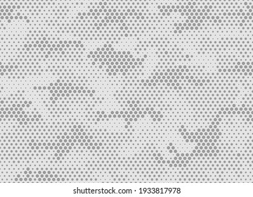 Camouflage seamless pattern gray. Abstract camo. Modern texture. Print on fabric on clothes. Vector illustration svg