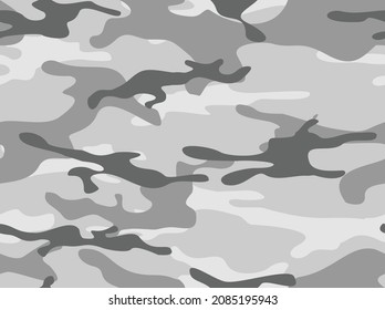 
Patrón sin fisuras de camuflaje. Textura militar de las manchas. Antecedentes abstractos. Impresión sobre tela y ropa. Ilustración del vector