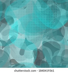 Camouflage Seamless Pattern. Modern Camouflage Seamless Pattern. Glamour  Endless Repeats Surface. Vector Camo Fabric . Woodland Concept. Creative Army Hunting Print. Extreme Style Illustration.

