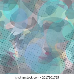 Camouflage Seamless Pattern. Modern Texture Military. Glamour  Endless Repeats Surface. Vector Camo Fabric . Woodland Concept. Creative Army Hunting Print. Extreme Style Illustration.
