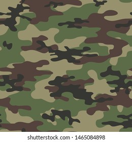 
camouflage seamless pattern for print clothing textile and wallpaper vector