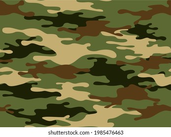 Patrón sin fisuras de camuflaje desde puntos. Textura militar. Resumen camo. Imprima en tela y ropa. Para la cacería y la pesca Ilustración vectorial.
