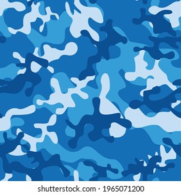 Camouflage seamless pattern from spots. Modern abstract camo. Print for women's clothing. Printing on fabric for sports and textiles. Vector