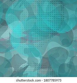 Camouflage Seamless Pattern. Summer Camouflage Seamless Pattern. Glamour  Endless Repeats Surface. Vector Camo Fabric . Woodland Concept. Creative Army Hunting Print. Extreme Style Illustration.
