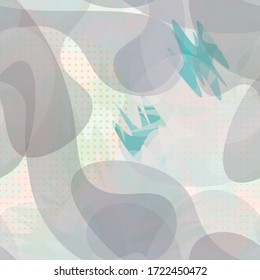 Camouflage Seamless Pattern. Summer Sports Textile. Glamour  Endless Repeats Surface. Vector Camo Fabric . Woodland Concept. Creative Army Hunting Print. Extreme Style Illustration.
