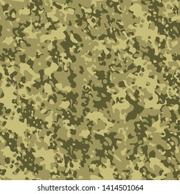 Camouflage seamless pattern texture. Abstract modern vector military camo backgound. Fabric textile print template. camouflage background