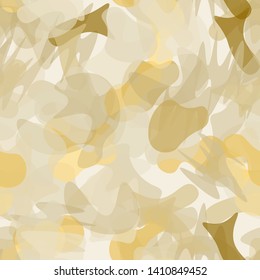 Camouflage Seamless Pattern. Texture Military Camouflage Endless Repeats. Vector Camo Fabric. Camo Sports Surface Textile. Woodland Concept Seamless Pattern. Sport Army Hunting. Fashion Print Surface.