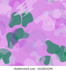 Camouflage Seamless Pattern. Texture Military Camouflage Endless Repeats. Vector Camo Fabric. Camo Sports Surface Textile. Woodland Concept Seamless Pattern. Sport Army Hunting. Fashion Print Surface.